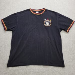 RTM Premium Collection Vintage Germany National Soccer Team Tee Men's Size Large